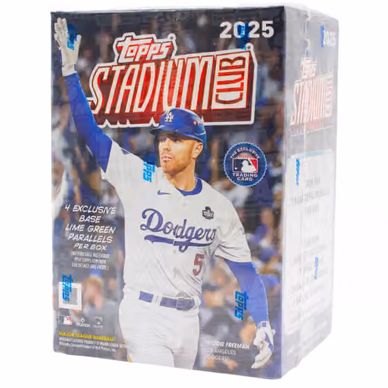 2025 Topps Stadium Club Baseball MLB Blaster Box view 1