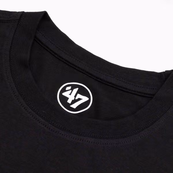 Chicago Blackhawks Alternate Logo Backer '47 Echo NHL T-Shirt view 4