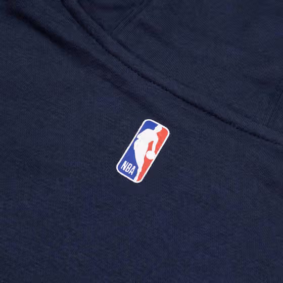 Los Angeles Clippers NBA Logo Nike Club Hoodie Navy (YOUTH) view 4