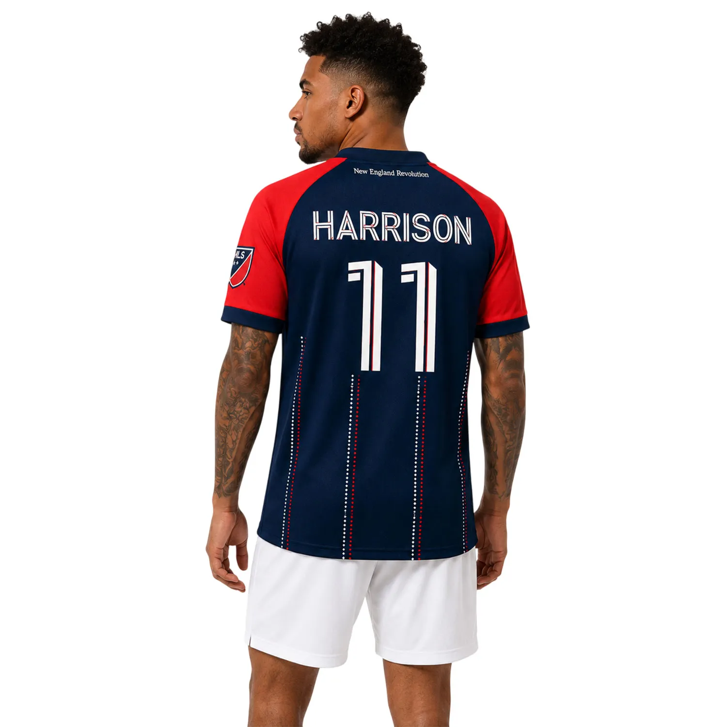 NE Revolution Jack Harrison Jersey Powerful Fan Gear