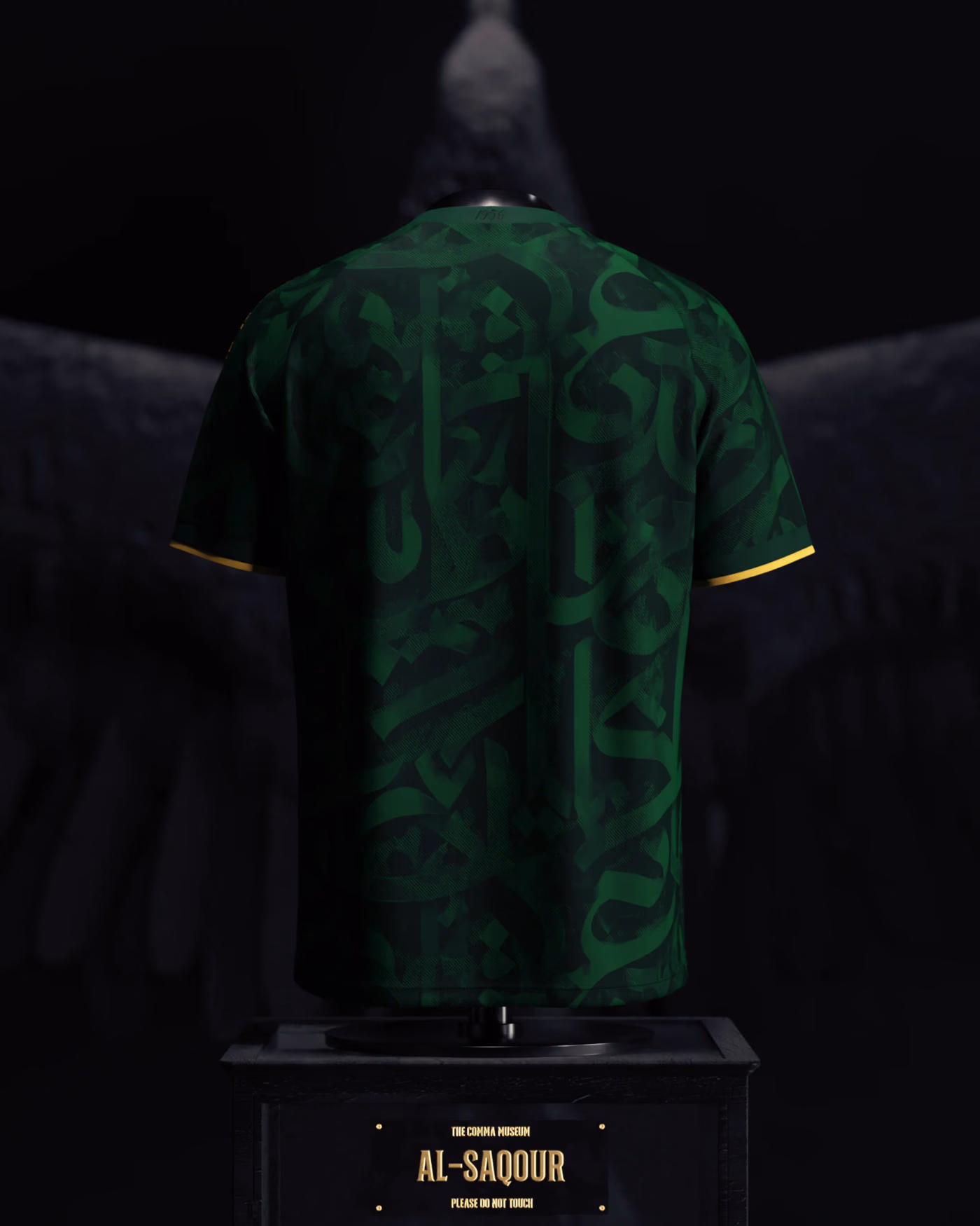 Jersevo Custom Personalized Saudi Arabia Heritage Jersey (2026WC Edition) back view