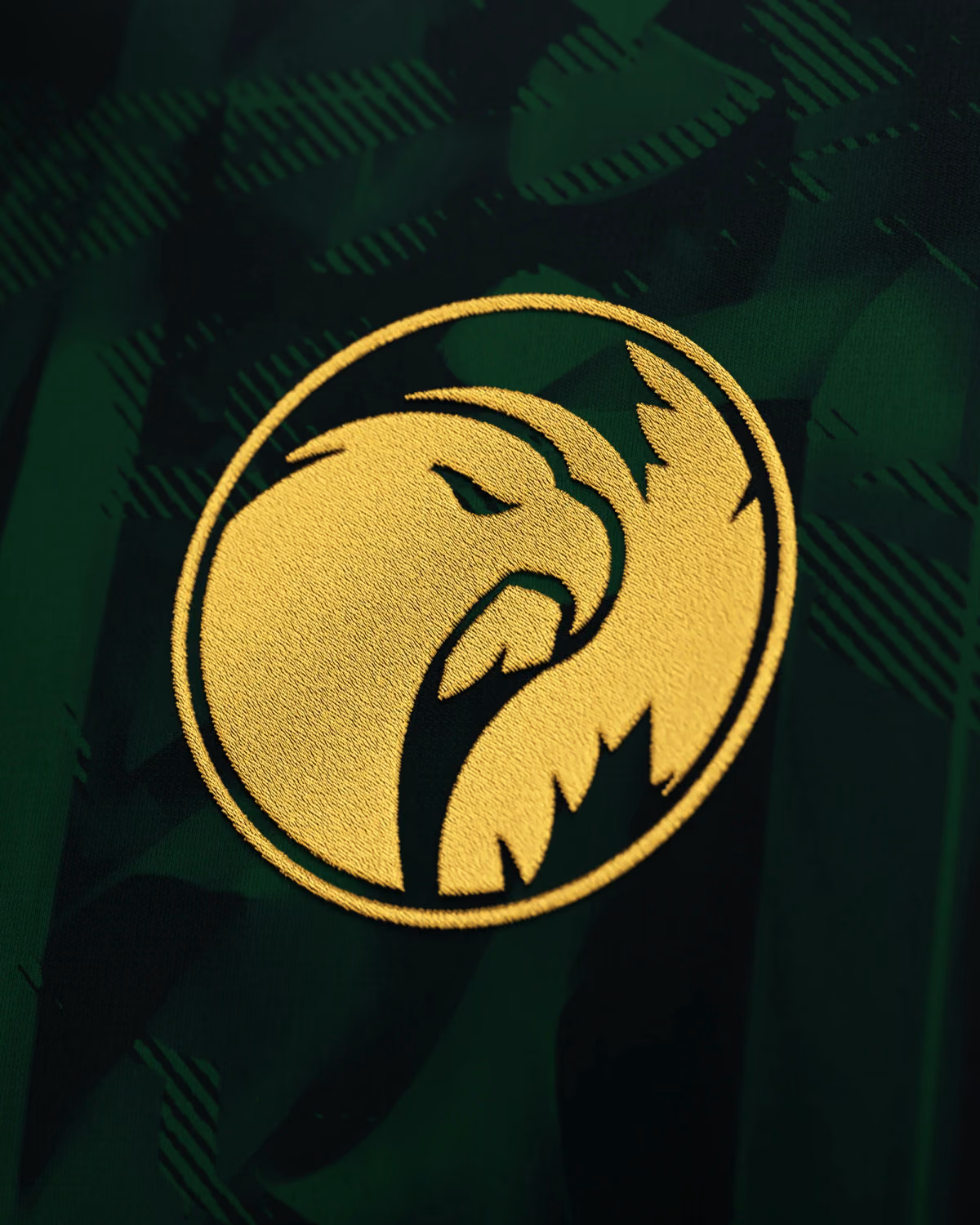 Jersevo Custom Personalized Saudi Arabia Heritage Jersey (2026WC Edition) crest detail