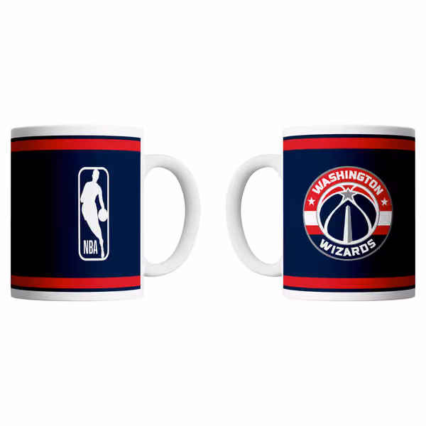 Washington Wizards Logo & Shield NBA Mug (330 ml) view 1