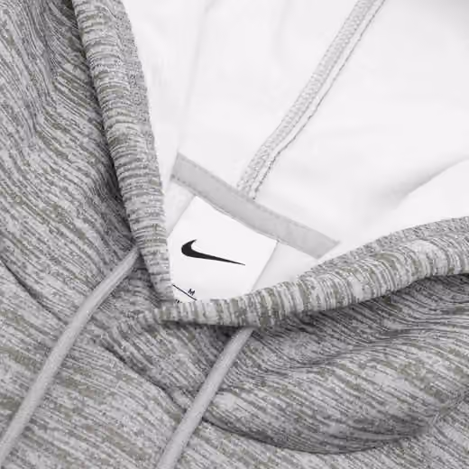Miami Dolphins Peformance Nike Therma-FIT NFL Hoodie Grey view 4