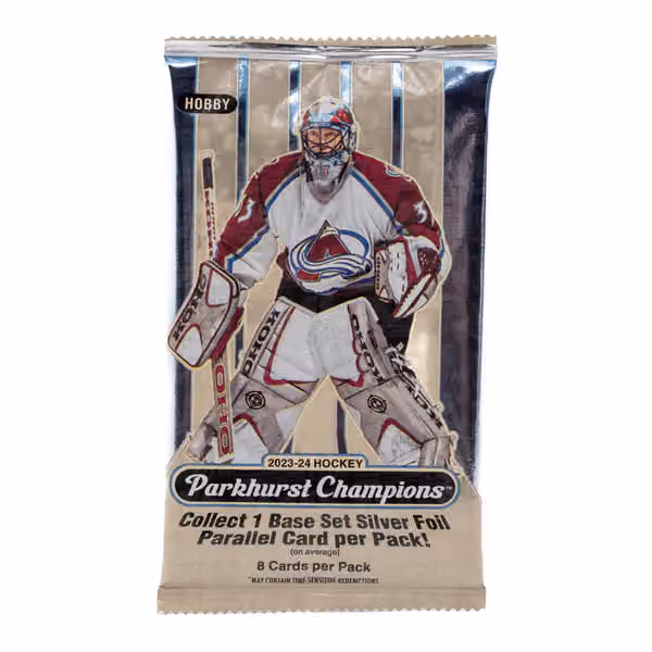 2023/24 Upper Deck Parkhurst Champions Hockey NHL Hobby Pack view 1