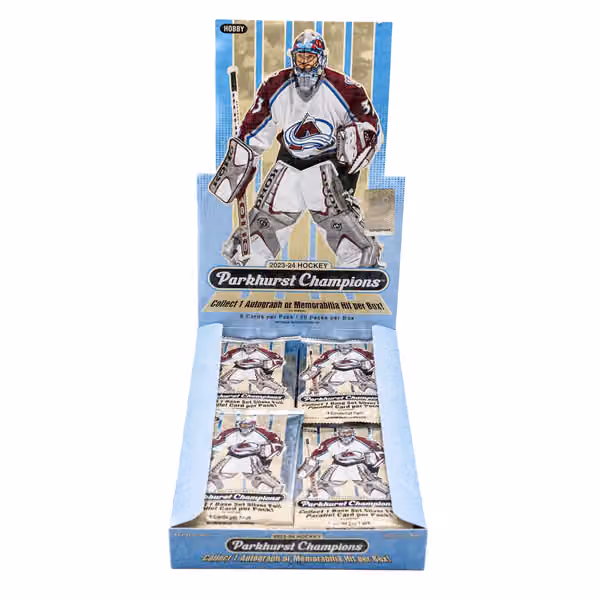 2023/24 Upper Deck Parkhurst Champions Hockey NHL Hobby Pack view 2