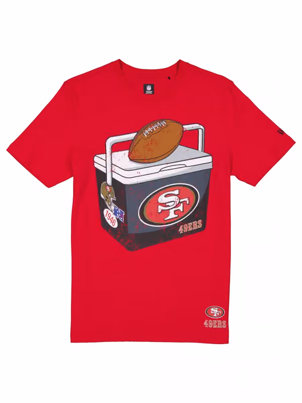 San Francisco 49ers NFL Training Cooler T-Shirt Red view 1