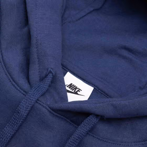 Atlanta Braves Nike Club Slack MLB Hoodie Navy view 4
