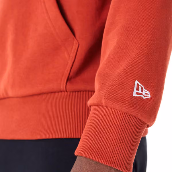 Los Angeles Lakers Newspaper Script New Era NBA Hoodie Red view 3