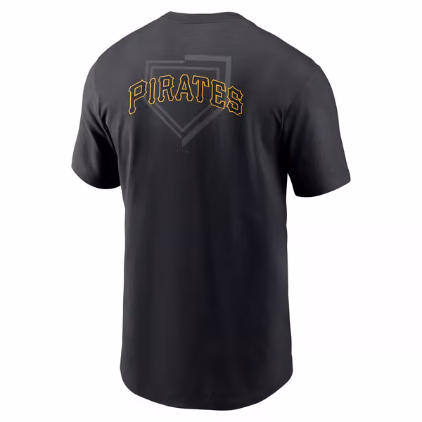Pittsburgh Pirates Primetime 2-Hit T-Shirt Black view 3