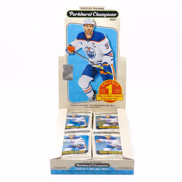2024/25 Upper Deck Parkhurst Champions Hockey NHL Hobby Box view 2