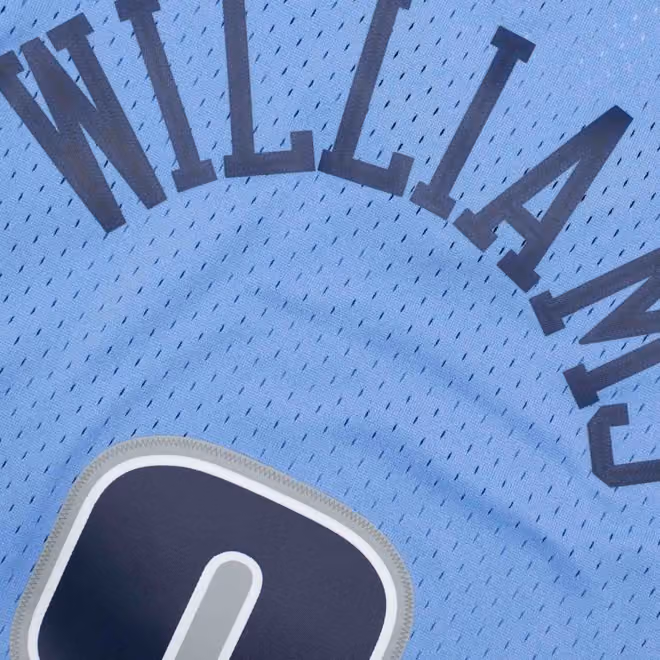 Deron Williams #8 Utah Jazz 2006-07 Mitchell & Ness Swingman NBA Jersey Blue view 5