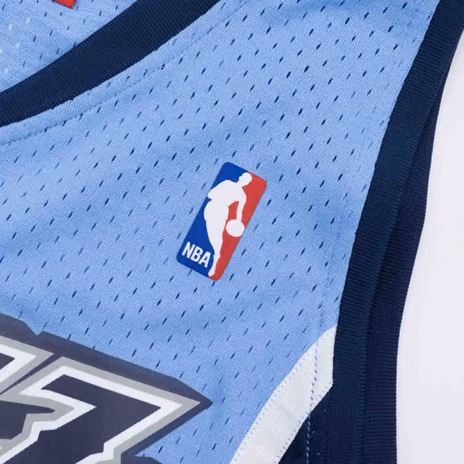 Deron Williams #8 Utah Jazz 2006-07 Mitchell & Ness Swingman NBA Jersey Blue view 4