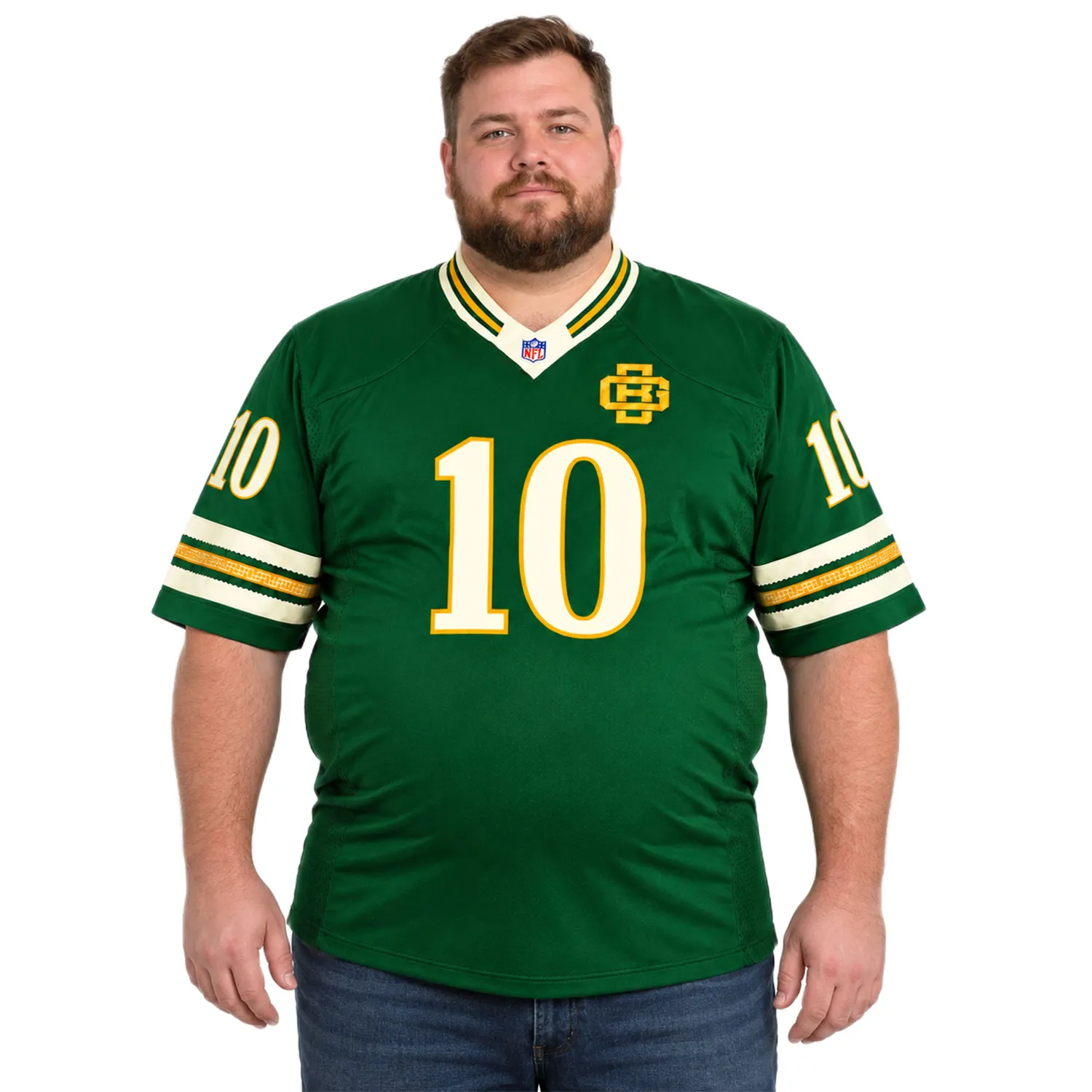 Jordan Love GB Packers Green Jersey Stunning Fan Style 7XL