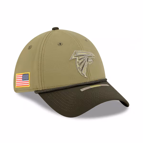Atlanta Falcons 2025 NFL Salute to Service 39THIRTY Flex Cap Olive product photo