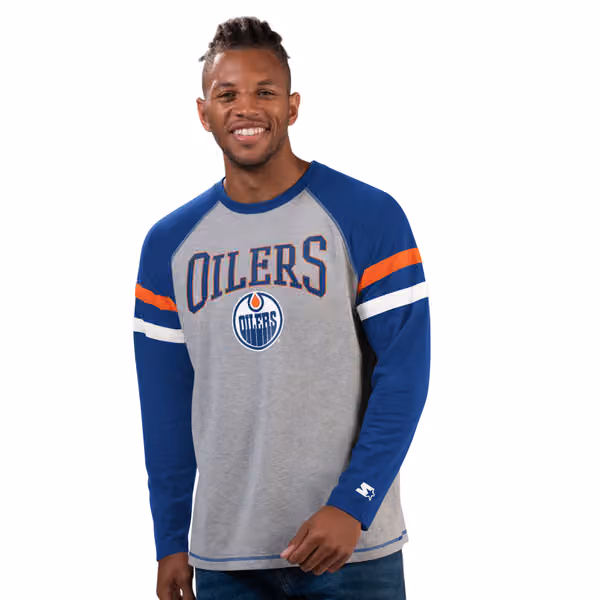 Edmonton Oilers Starter NHL Long Sleeve T-Shirt view 1