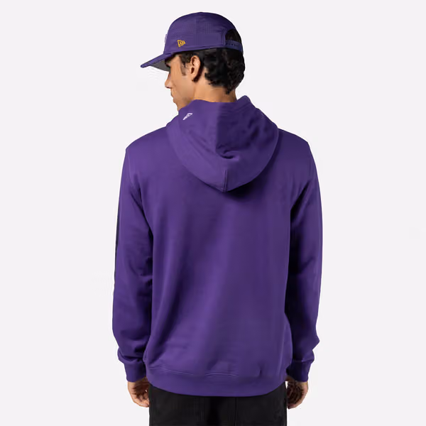 Los Angeles Lakers 2024 NBA Tip-Off New Era Hoodie Purple view 5
