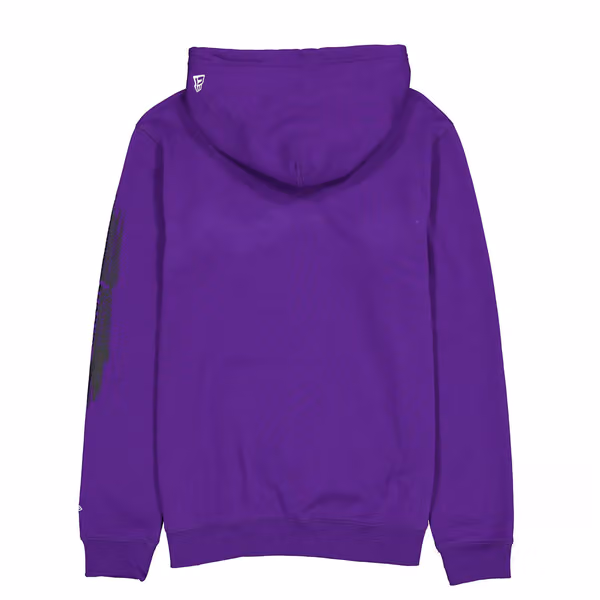 Los Angeles Lakers 2024 NBA Tip-Off New Era Hoodie Purple view 2