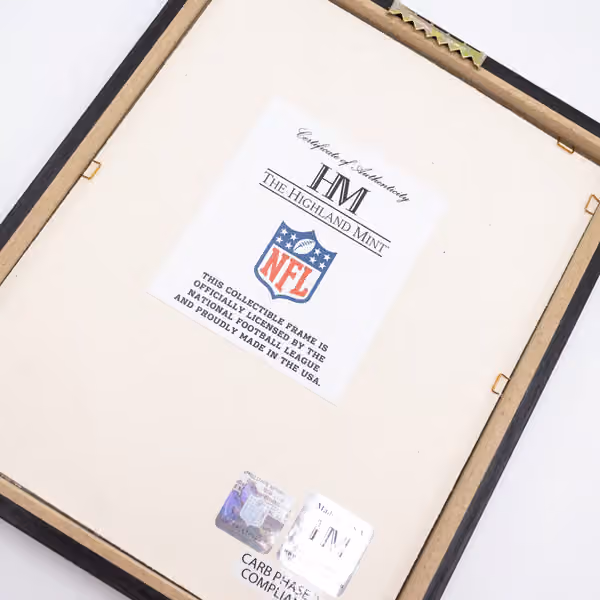 Chicago Bears NFL Team Helmet Framed Photo view 2
