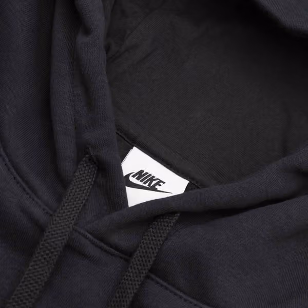 Las Vegas Raiders Rewind Logo Nike Club NFL Hoodie Black view 4
