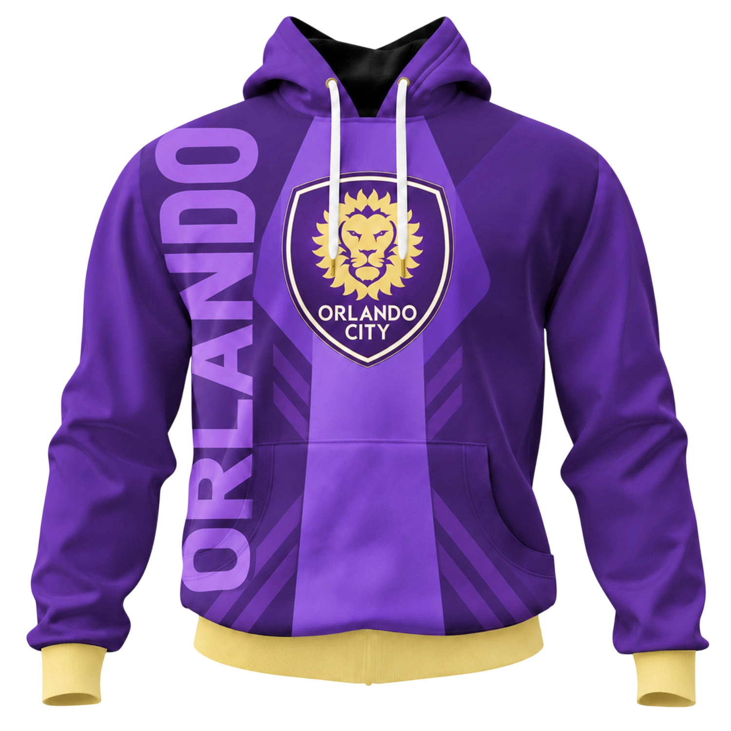 OCSC Hoodie Dynamic Purple Gold Custom