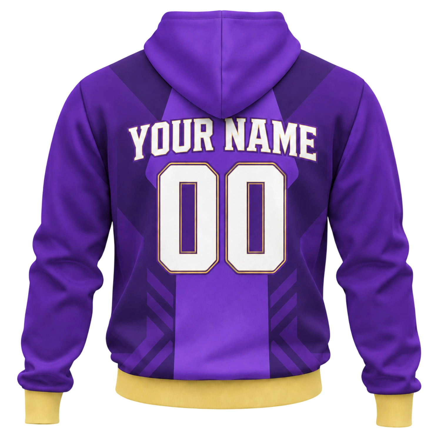 OCSC Hoodie Dynamic Purple Gold Custom