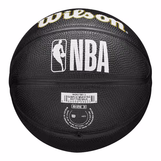 Los Angeles Lakers Tribute Wilson NBA Mini Basketball (Size 3) view 6