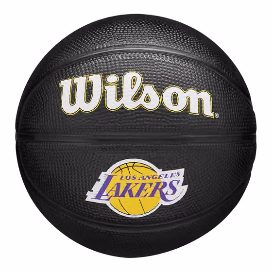 Los Angeles Lakers Tribute Wilson NBA Mini Basketball (Size 3) view 1
