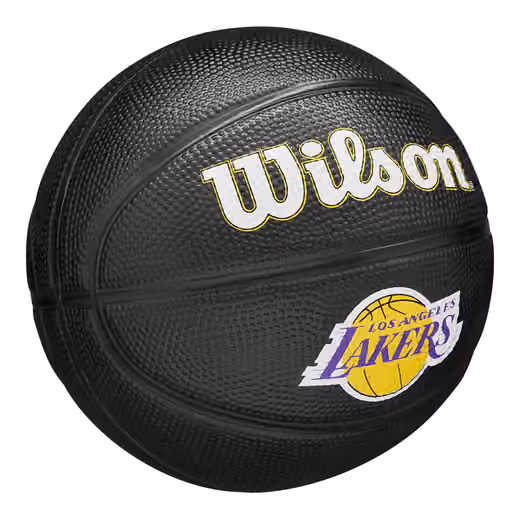 Los Angeles Lakers Tribute Wilson NBA Mini Basketball (Size 3) view 3