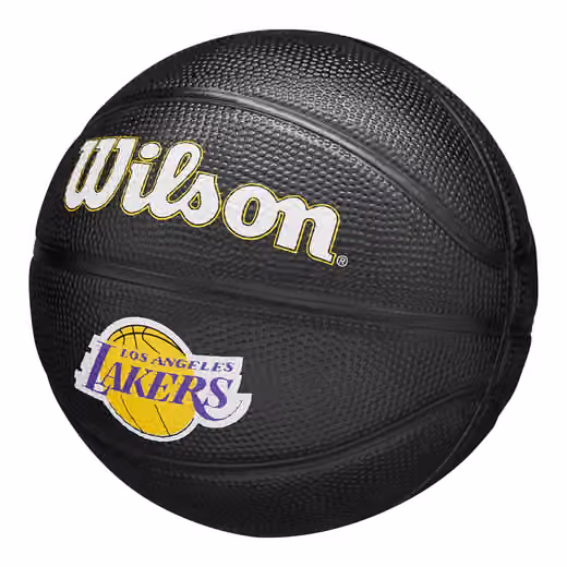 Los Angeles Lakers Tribute Wilson NBA Mini Basketball (Size 3) view 4