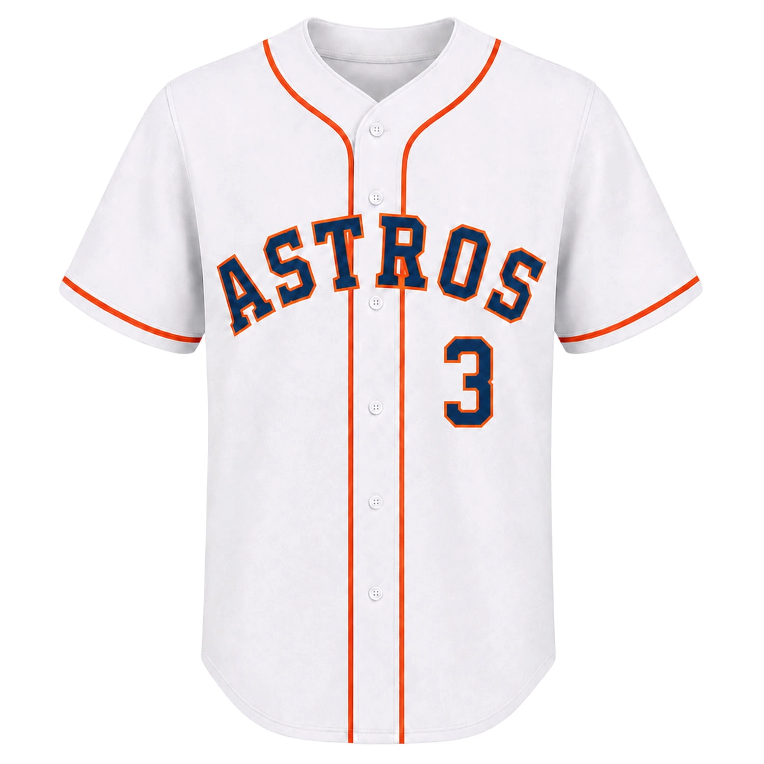 Jeremy Pena Astros Jersey Elite White Baseball Look