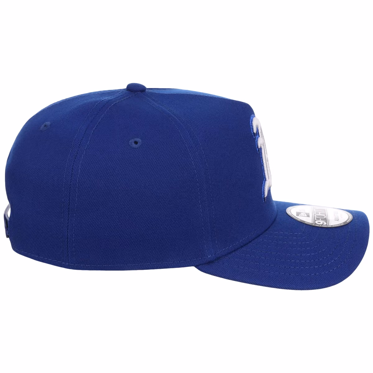 Oakland Athletics MLB Royal Blue FASHION CORE New Era 9FORTY A-Frame detail view