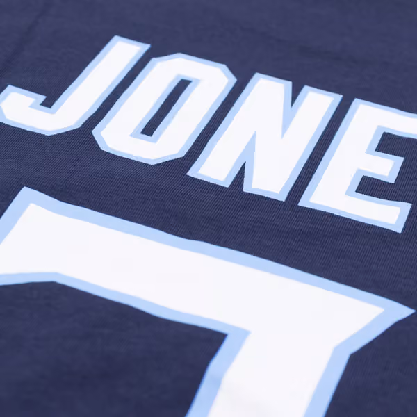 Julio Jones #2 Tennessee Titans Iconic Player NFL T-Shirt Navy view 4