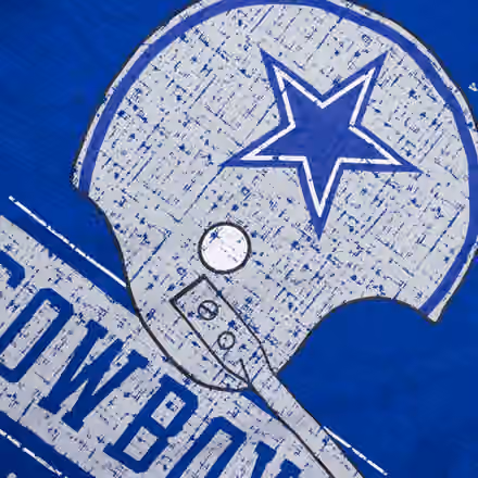 Dallas Cowboys NFL Historic Nike Slub Long Sleeve Shirt Blue view 3
