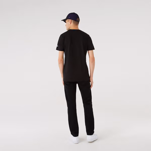 Los Angeles Lakers Futuristic New Era NBA T-Shirt Black view 2