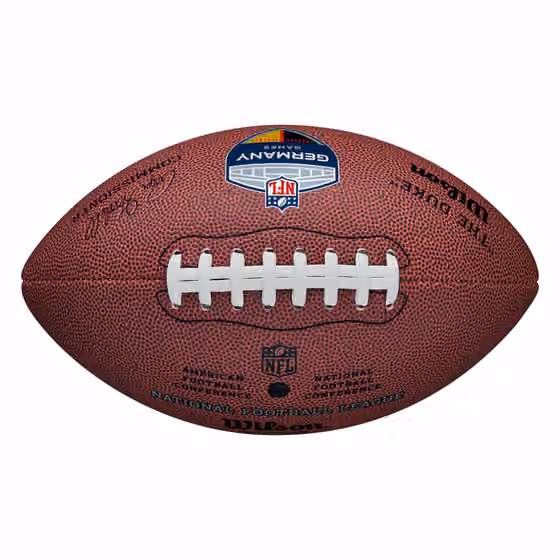 Wilson NFL Replica Germany Games Official Game Ball "The Duke" view 3