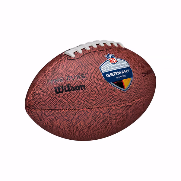 Wilson NFL Replica Germany Games Official Game Ball "The Duke" view 4