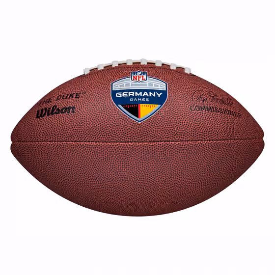 Wilson NFL Replica Germany Games Official Game Ball "The Duke" view 5