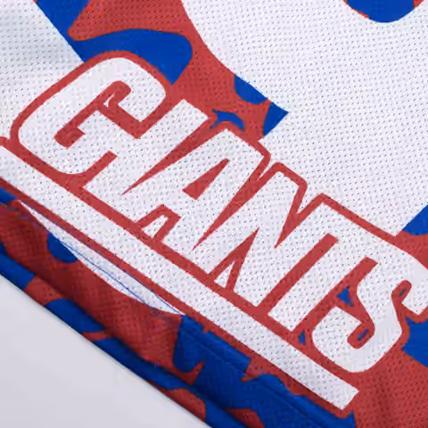 New York Giants Mitchell & Ness Jumbotron 2.0 NFL Shorts view 3