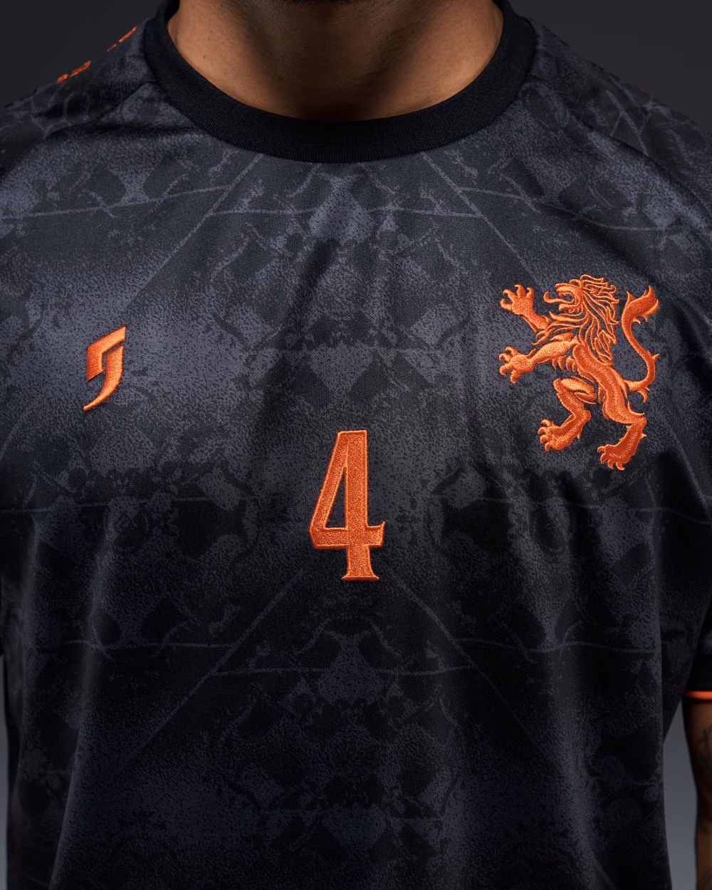 Jersevo Custom Personalized VVD Heritage Jersey (2026WC Edition) crest detail