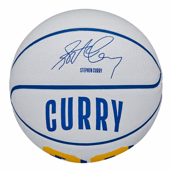 Steph Curry #30 Golden State Warriors Wilson NBA Mini Basketball (Size 3) view 2