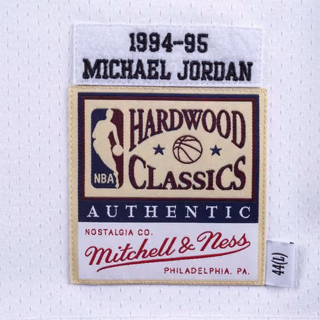 Michael Jordan #45 Chicago Bulls 1994-95 Authentic NBA Jersey White view 3