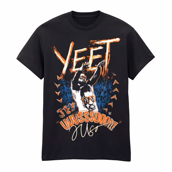 Jey Uso Yeet WWE T-Shirt Black view 1