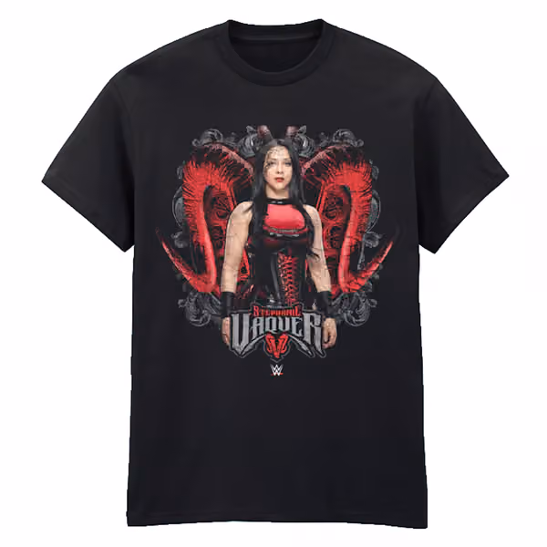 Stephanie Vaquer La Primera WWE T-Shirt Black view 1