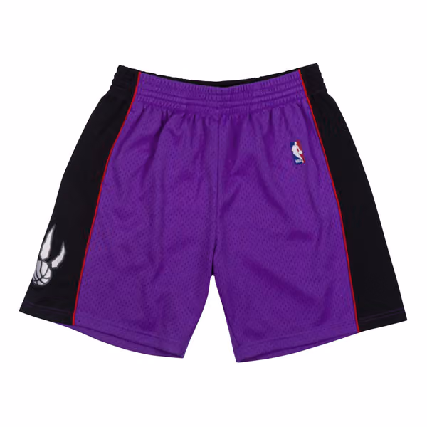 Toronto Raptors 1999-00 Mitchell & Ness Swingman NBA Shorts Purple view 1