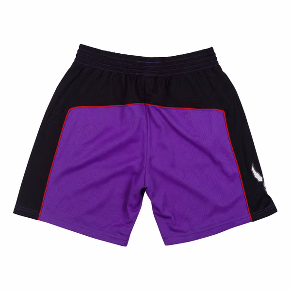 Toronto Raptors 1999-00 Mitchell & Ness Swingman NBA Shorts Purple view 2
