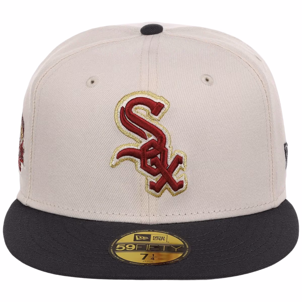 Chicago White Sox MLB Smoke 'n Merlot New Era 59FIFTY detail view