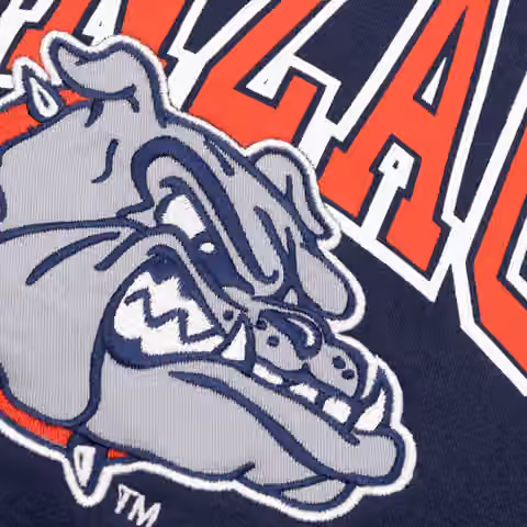 Gonzaga Bulldogs Starter End Zone NCAA Hoodie Navy view 3