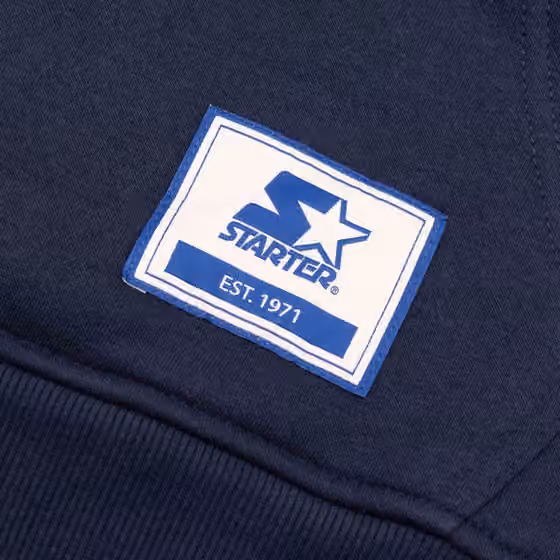 Gonzaga Bulldogs Starter End Zone NCAA Hoodie Navy view 5