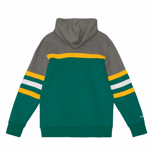 Minnesota North Stars Head Coach Mitchell & Ness NHL Hoodie view 2